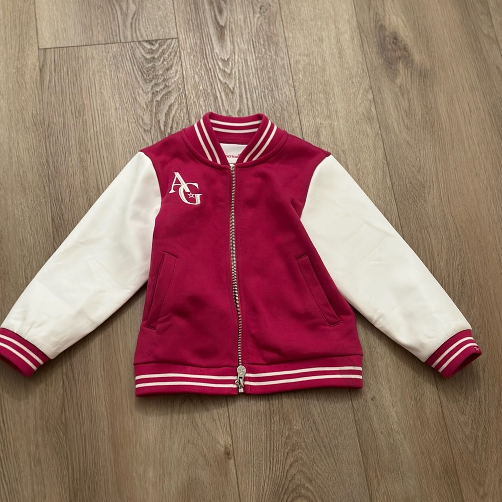 American Girl Pink and White Jacket